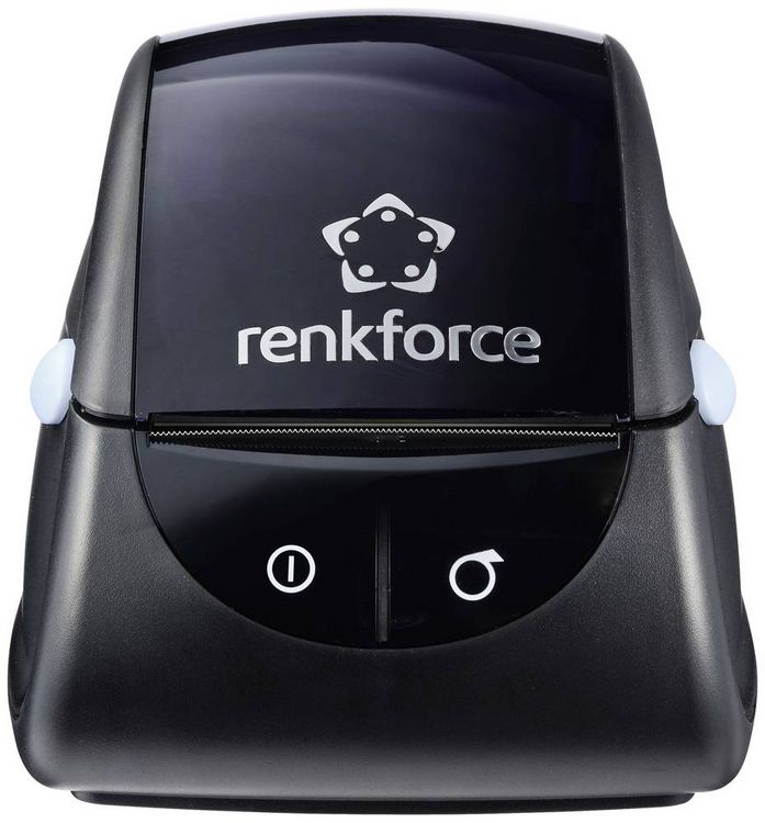 Produktbild: Renkforce RF-5469250 Etikettendrucker Thermodirekt 203 x 203 dpi Etikettenbreite (max.): 85 mm USB, RS-232