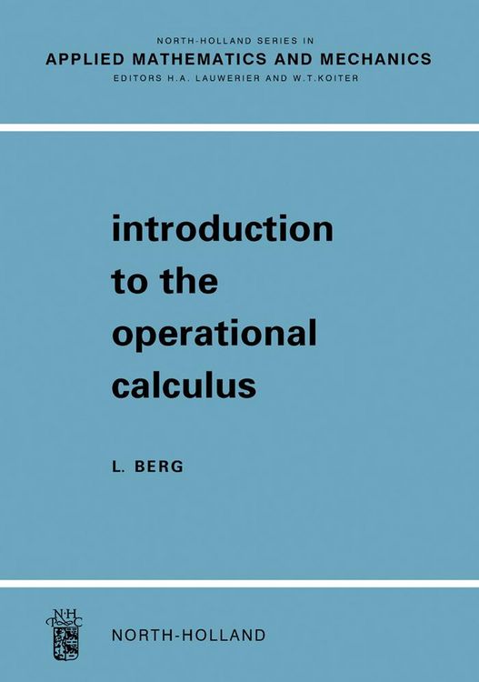 Produktbild: Introduction To The Operational Calculus
