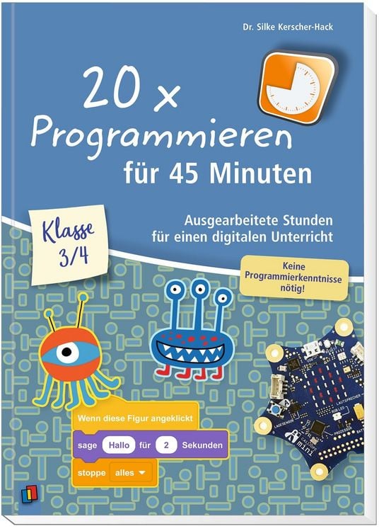 Produktbild: 20 x Programmieren f&uuml;r 45 Minuten &ndash; Klasse 3/4