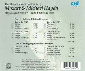 Produktbild: Duos f&uuml;r Violine und Viola
