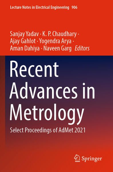 Produktbild: Recent Advances in Metrology