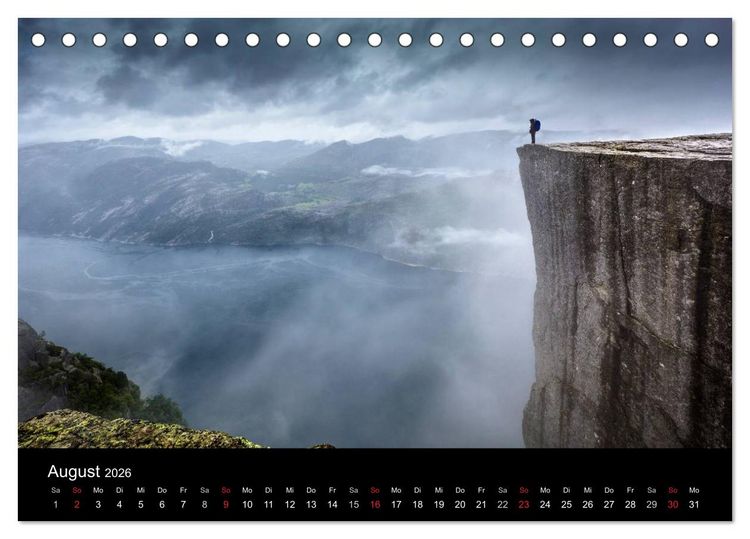 Produktbild: Wild, Wild Places 2026 (Tischkalender 2026 DIN A5 quer), CALVENDO Monatskalender