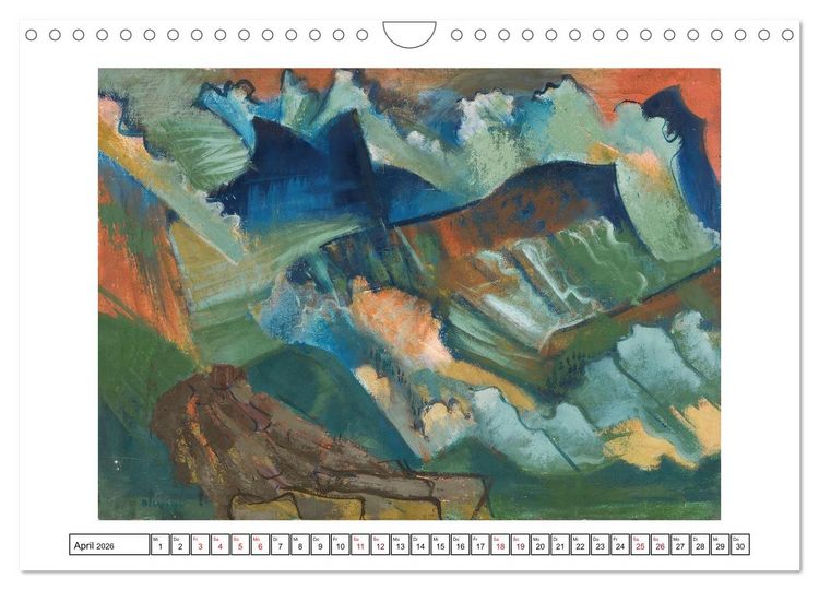 Produktbild: August Babberger (Wandkalender 2026 DIN A4 quer), CALVENDO Monatskalender