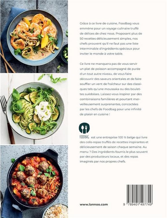 Produktbild: Cuisine du monde relev&eacute;e des d&eacute;lices de chez nous