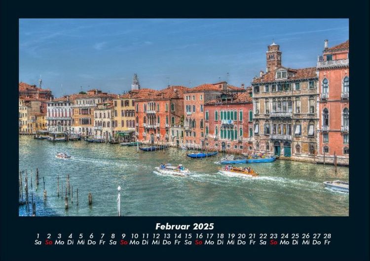 Produktbild: Venedig 2025 Fotokalender DIN A4