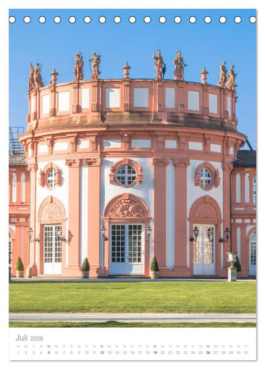 Produktbild: Mein Wiesbaden (Tischkalender 2026 DIN A5 hoch), CALVENDO Monatskalender