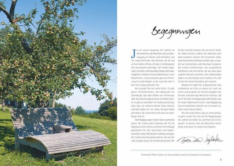 Produktbild: Caf&eacute;s und Ateliers im F&uuml;nfseenland