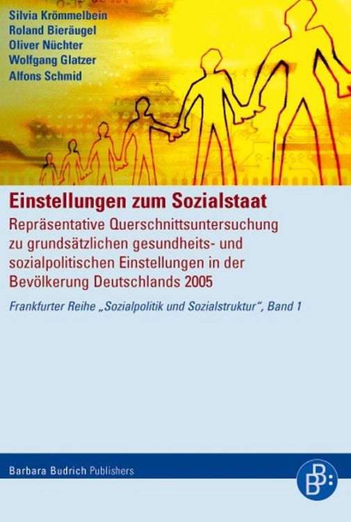 Produktbild: Einstellungen zum Sozialstaat
