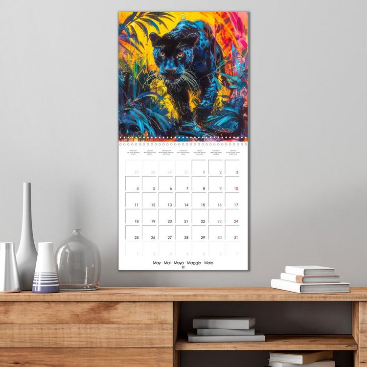 Produktbild: Animals - Jungle life (Wall Calendar 2026 12 &times; 12 Inch) CALVENDO 12 Month Wall Calendar