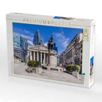 Produktbild: CALVENDO Puzzle Royal Exchange in der City of London | 1000 Teile Lege-Gr&ouml;&szlig;e 64x48cm Foto-Puzzle f&uuml;r gl&uuml;ckliche Stunden