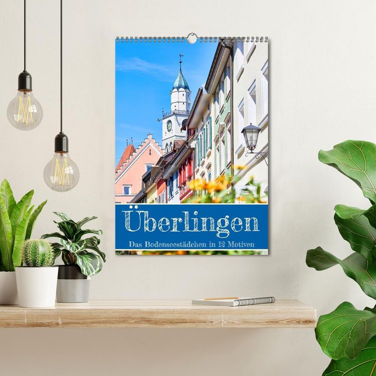 Produktbild: &Uuml;berlingen in 12 wundersch&ouml;nen Motiven (Wandkalender 2026 DIN A3 hoch), CALVENDO Monatskalender