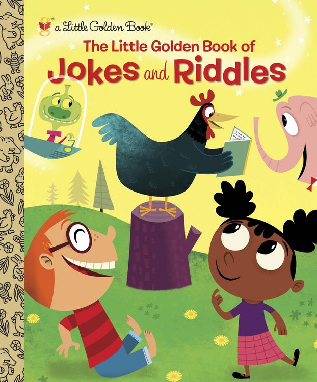 Produktbild: The Little Golden Book of Jokes and Riddles