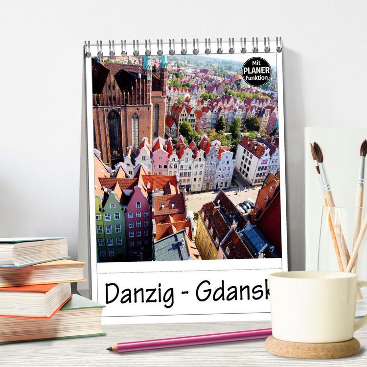 Produktbild: Danzig - Gdansk (Tischkalender 2026 DIN A5 hoch), CALVENDO Monatskalender