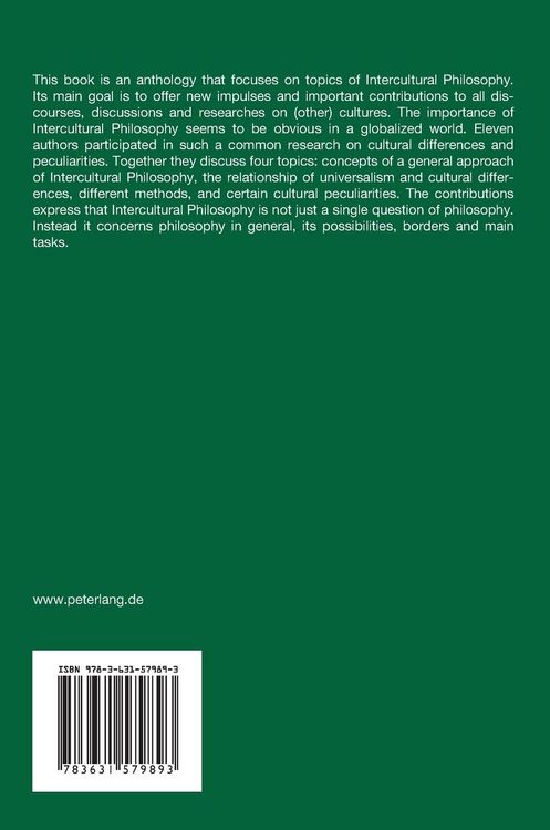 Produktbild: Intercultural Philosophy