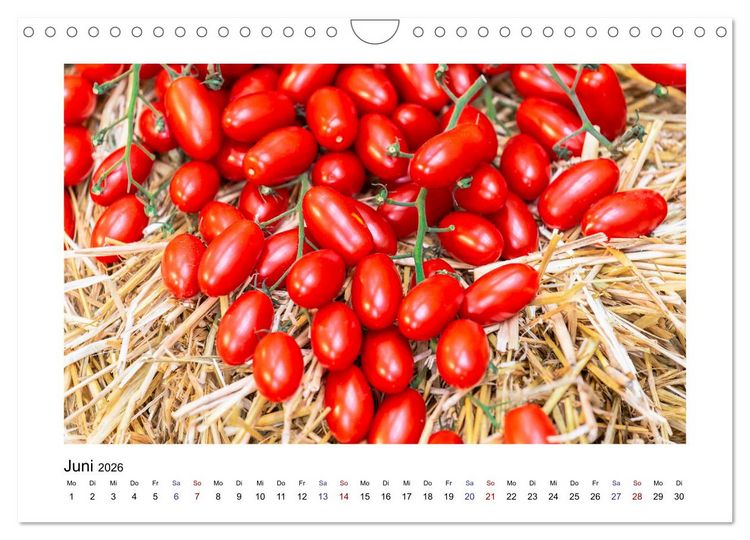Produktbild: Wochenmarkt - Genussvoll Einkaufen (Wandkalender 2026 DIN A4 quer), CALVENDO Monatskalender