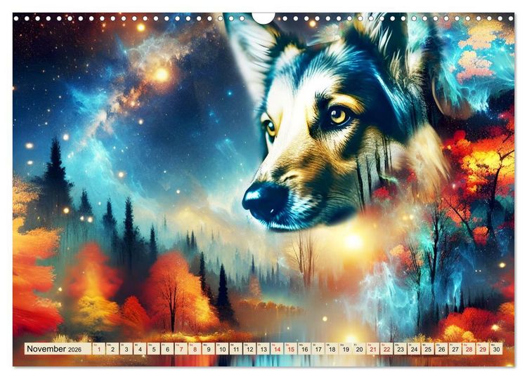 Produktbild: Verborgenes Naturgefl&uuml;ster (Wandkalender 2026 DIN A3 quer), CALVENDO Monatskalender