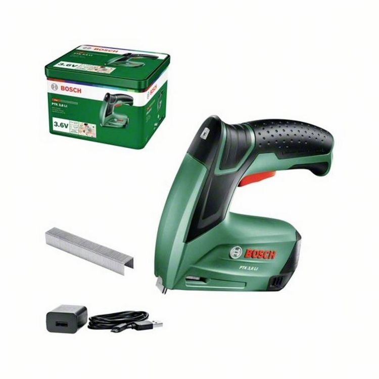Produktbild: Bosch Home and Garden PTK 3,6 LI 0603968200 Akkutacker Klammernl&auml;nge 4 - 10mm