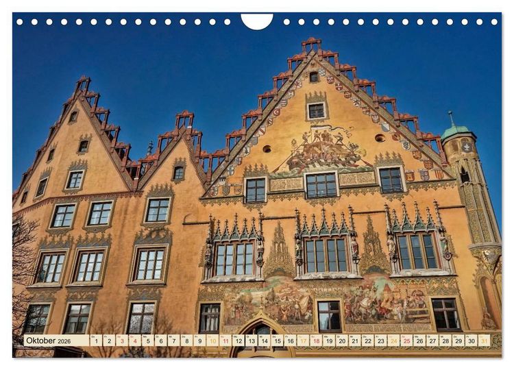 Produktbild: B&uuml;hne frei f&uuml;r Ulm an der Donau (Wandkalender 2026 DIN A4 quer), CALVENDO Monatskalender