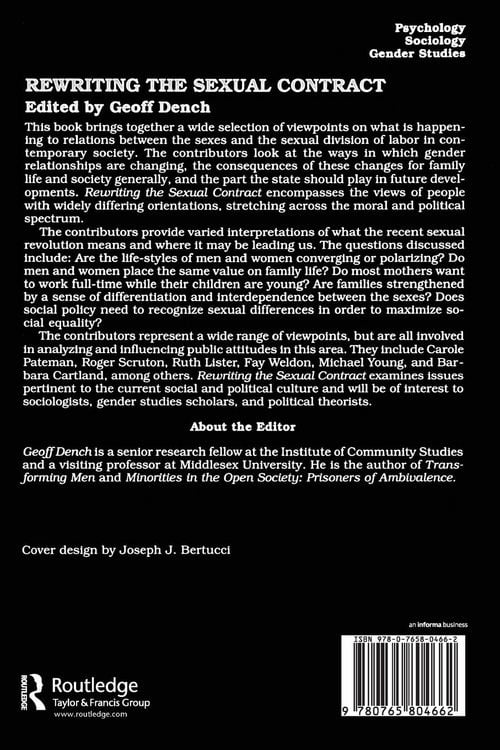 Produktbild: Rewriting the Sexual Contract