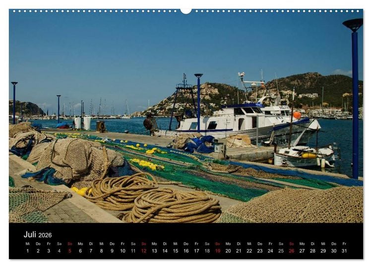 Produktbild: Mallorca wo es am sch&ouml;nsten ist (hochwertiger Premium Wandkalender 2026 DIN A2 quer), Kunstdruck in Hochglanz