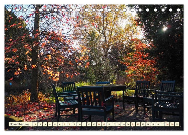 Produktbild: Der Hermannshof Das Parkjuwel in Weinheim an der Bergstra&szlig;e (Tischkalender 2026 DIN A5 quer), CALVENDO Monatskalender