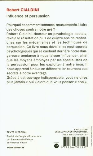 Produktbild: Influence et persuasion