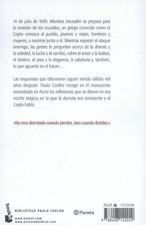 Produktbild: El manuscrito encontrado en Accra