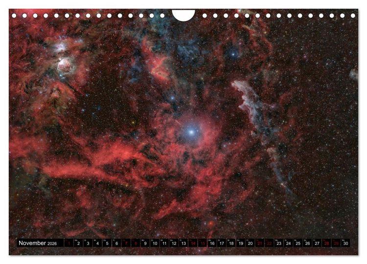 Produktbild: Deepsky XVII (Wandkalender 2026 DIN A4 quer), CALVENDO Monatskalender