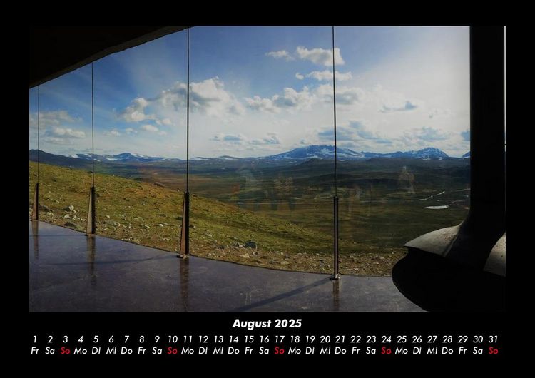Produktbild: Berglandschaften 2025 Fotokalender DIN A3