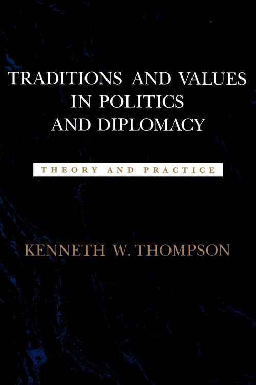 Produktbild: Traditions and Values in Politics and Diplomacy