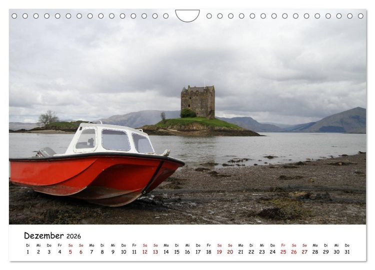 Produktbild: Schottland - Das Land mit rauem Charme (Wandkalender 2026 DIN A4 quer), CALVENDO Monatskalender