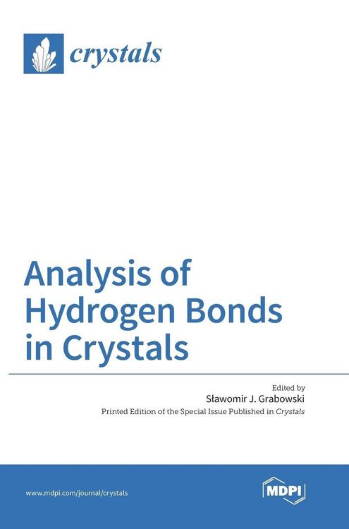 Produktbild: Analysis of Hydrogen Bonds in Crystals
