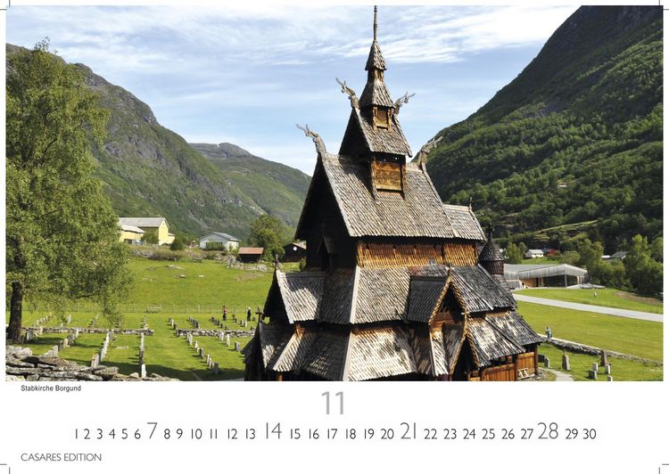 Produktbild: Norwegen Kalender 2027 &ndash; Wandkalender | Fotokalender Nordeuropa 24x35cm - Mit 12 atemberaubenden Norwegen-Fotografien, die die Sch&ouml;nheit der norwegischen Natur festhalten