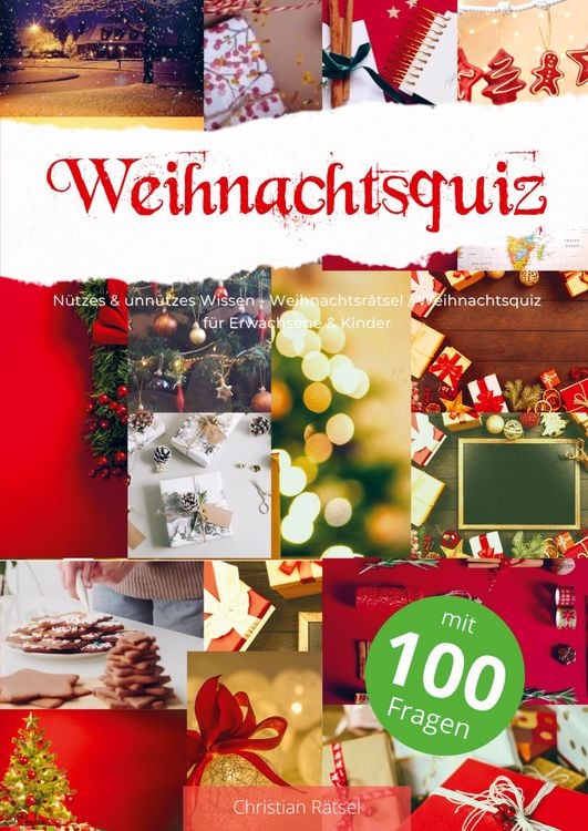Produktbild: Weihnachtsquiz mit 100 Fragen