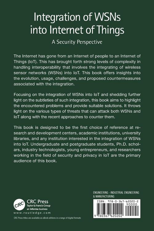 Produktbild: Integration of WSNs into Internet of Things