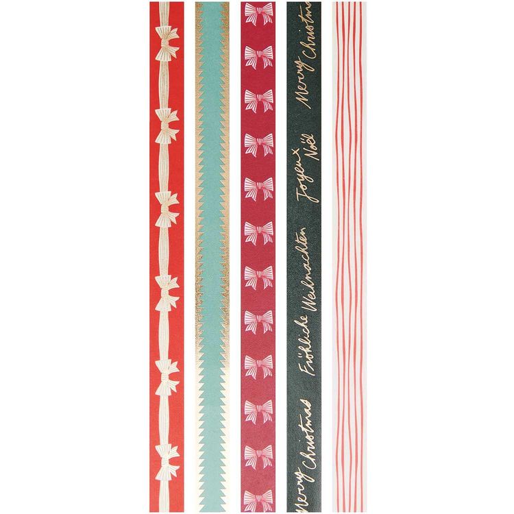Produktbild: Tape Set Bows, , 5 Stk, 1,5 cm x 10 m