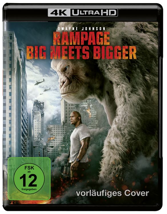 Produktbild: Rampage - Big Meets Bigger (4K Ultra HD) (+ Blu-ray 2D)