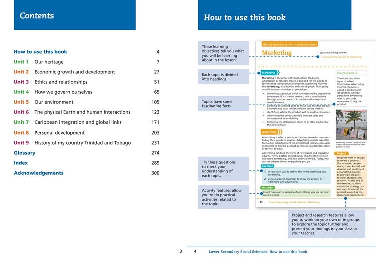 Produktbild: Student Book 3 Social Stud T&t