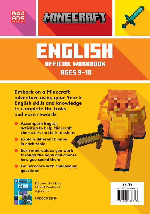 Produktbild: MNCRFT ED_MNCRFT ENG AGES 9-10
