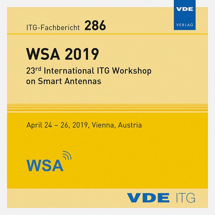 Produktbild: ITG-Fb. 286: WSA 2019
