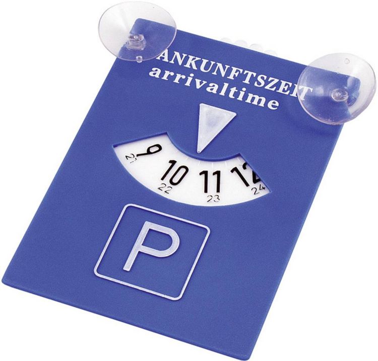 Produktbild: APA 30102 Parkscheibe 11cm x 15cm mit Saugnapf