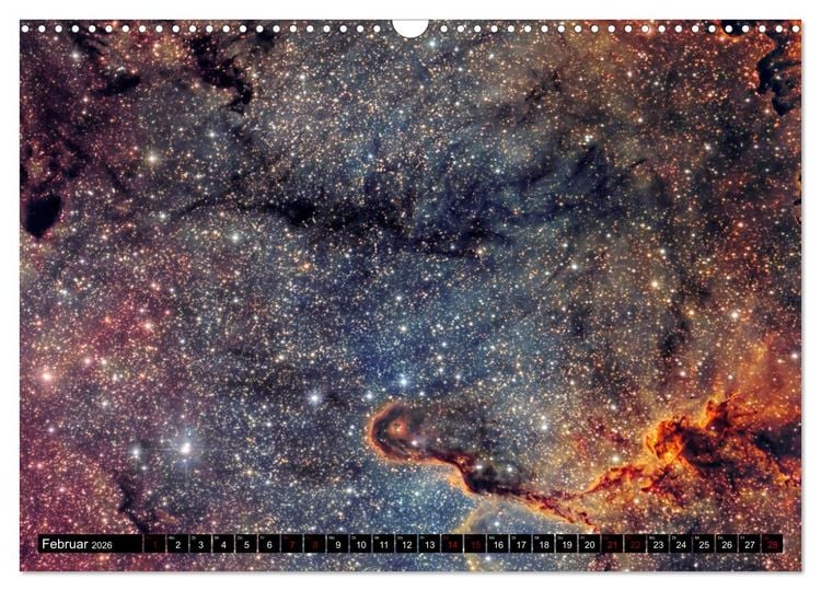 Produktbild: Deepsky 2026 (Wandkalender 2026 DIN A3 quer), CALVENDO Monatskalender