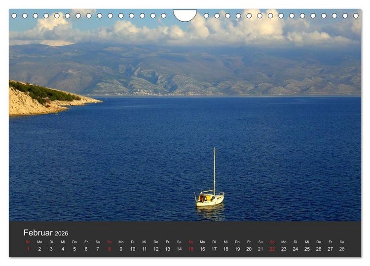 Produktbild: Magisches Kroatien (Wandkalender 2026 DIN A4 quer), CALVENDO Monatskalender