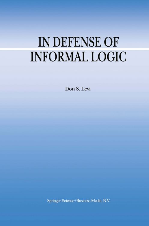 Produktbild: In Defense of Informal Logic