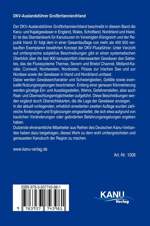 Produktbild: DKV-Auslandsf&uuml;hrer Gro&szlig;britannien/Irland