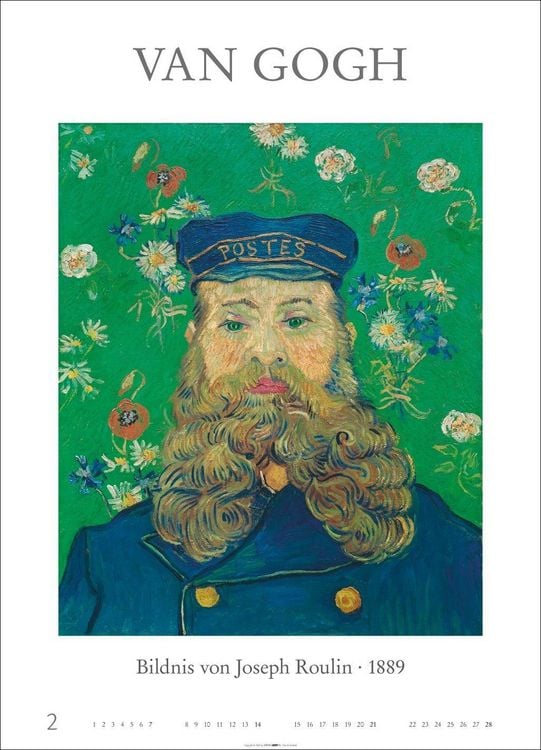 Produktbild: Poster Art Kalender 2027 - Monet Van Gogh Matisse Klee
