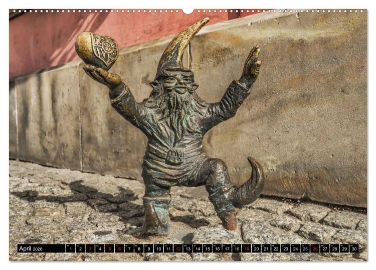 Produktbild: Ein Wochenende in Breslau (Wandkalender 2026 DIN A2 quer), CALVENDO Monatskalender
