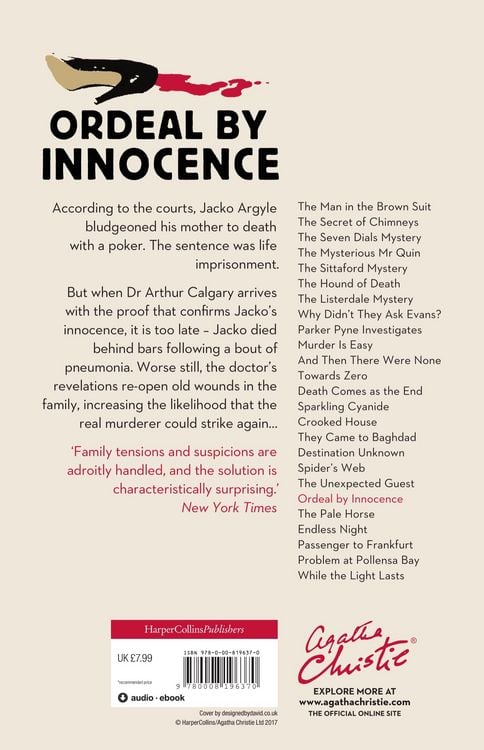 Produktbild: ORDEAL BY INNOCENCE PB