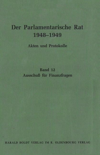 Produktbild: Ausschu&szlig; f&uuml;r Finanzfragen
