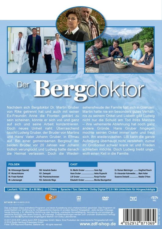 Produktbild: Der Bergdoktor - Staffel 11 [3 DVDs]